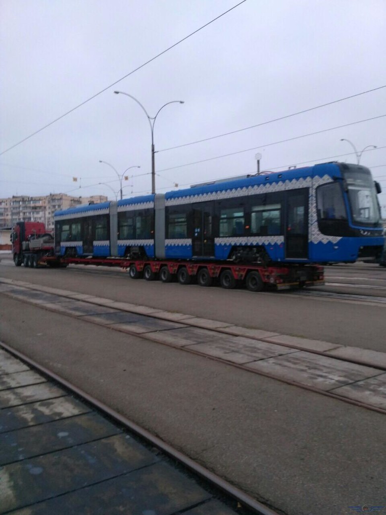 В следующем месяце в Киев будут доставлены еще шесть трамваев польского производителя PESA, которые будут задействованы на борщаговском направления.