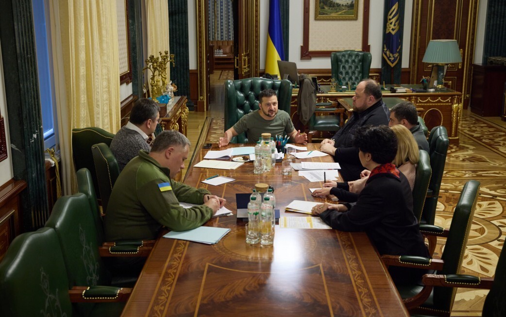 В совещании приняли участие представители Офиса президента, правительства, Верховной Рады и Офиса Генерального прокурора.