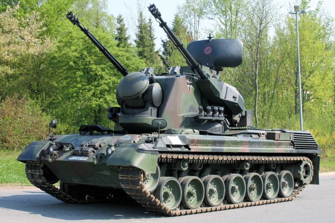 Германия передала Украине десятки тысяч боеприпасов для зенитной установки Gepard, которая успешно применяется на фронте.