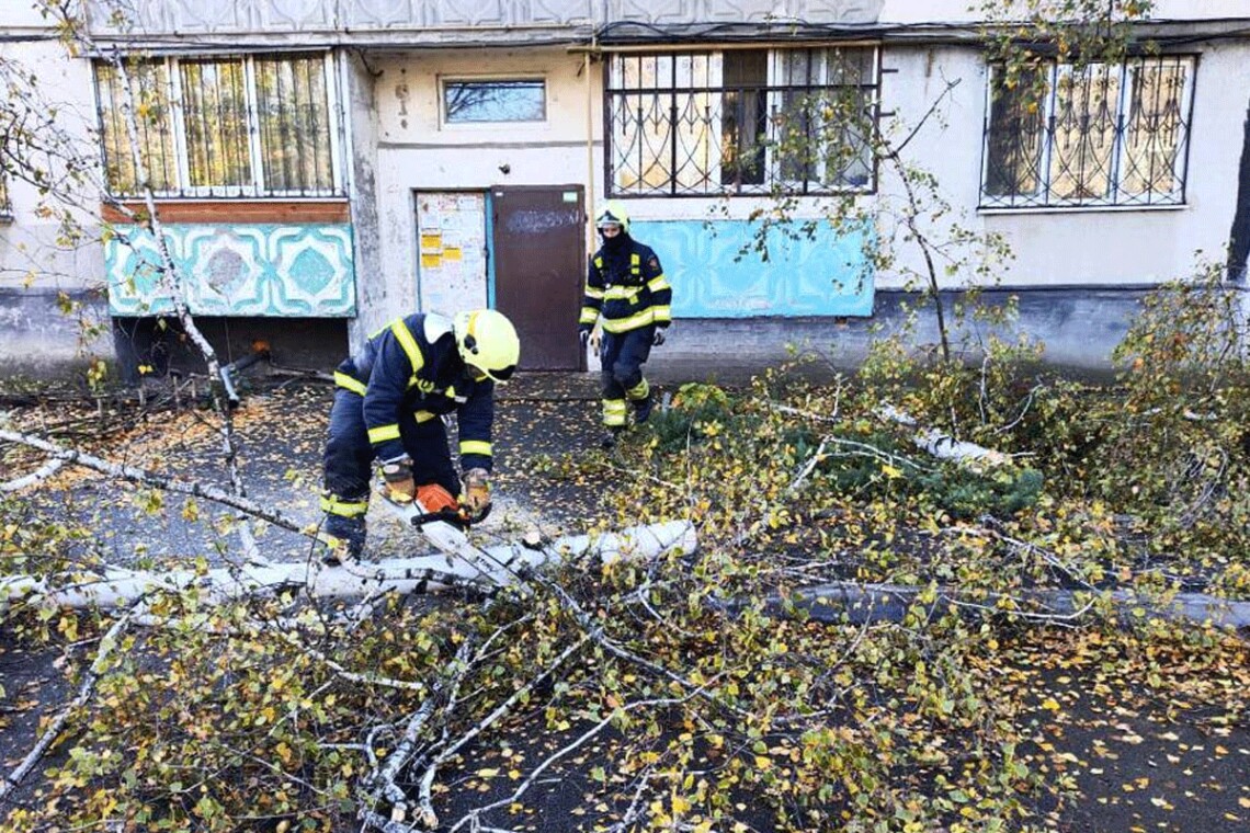 В Киеве продолжает бушевать ураган. В результате падения деревьев в Подольском и Шевченковском районах погибли двое мужчин.