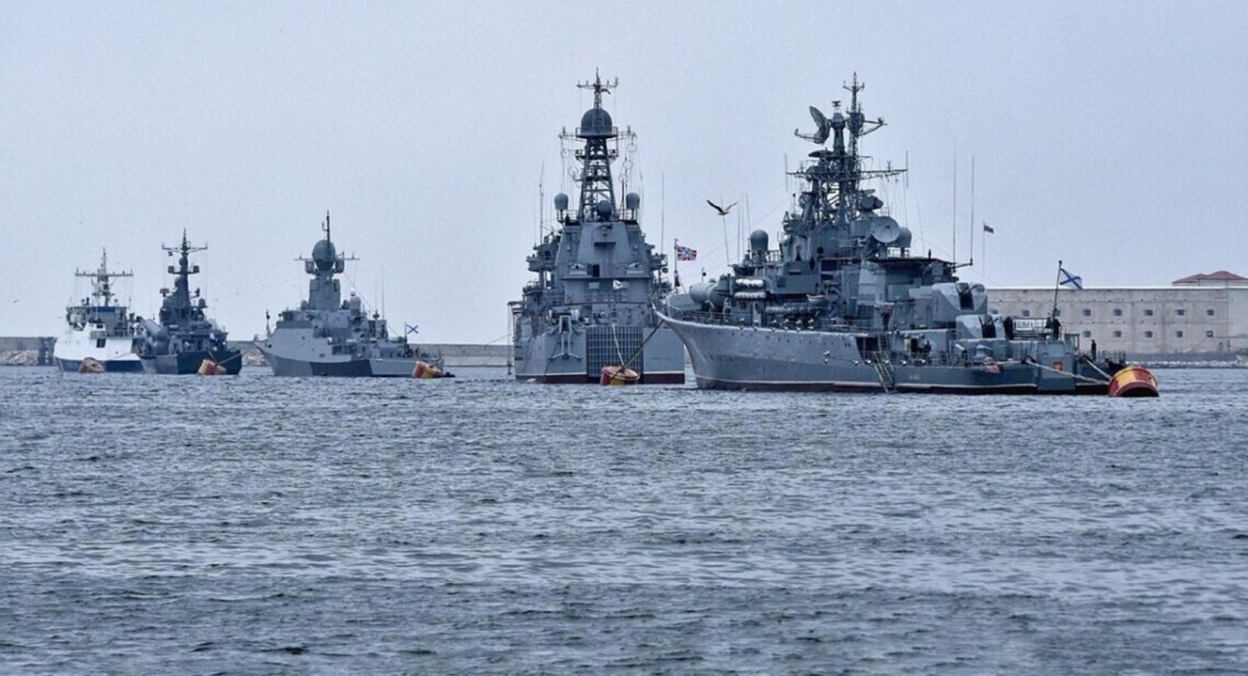 Российские оккупанты по состоянию на 24 декабря завели все свои военные корабли в пункты базирования.
