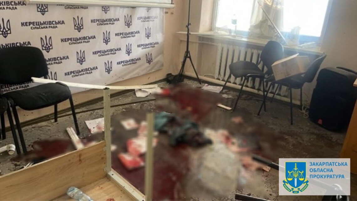 Глава Нацполиции рассказал, что было в записке, которую оставил депутат Сергей Батрин перед подрывом гранат в здании Керецковского сельсовета.
