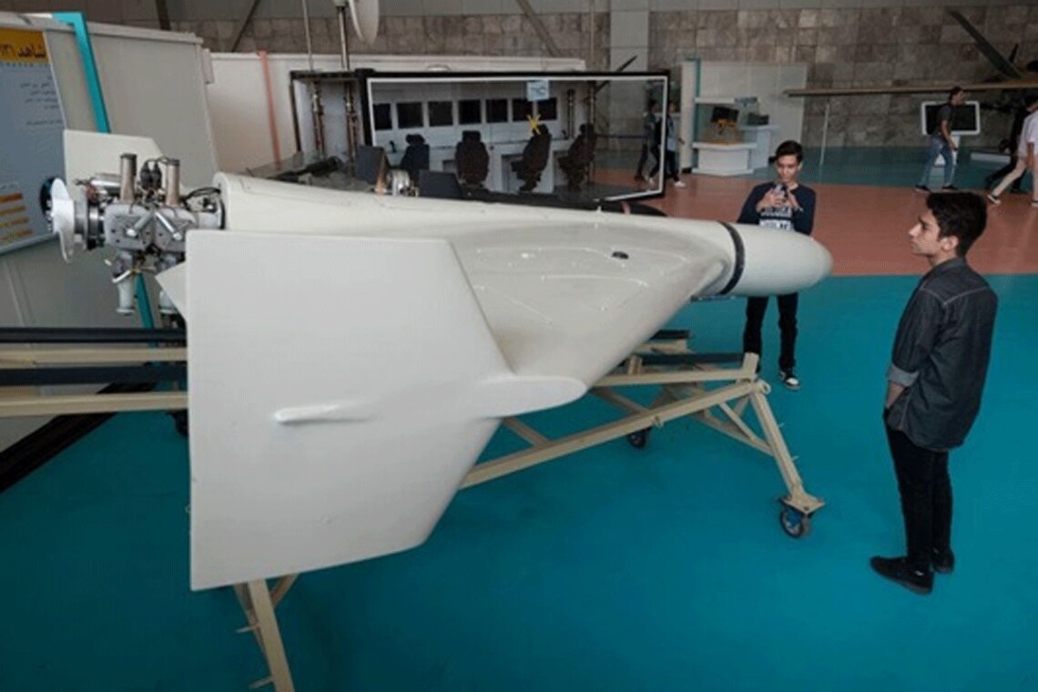 Новый иранский дрон-камикадзе Shahed-107 вероятно оснащен технологией для поиска боевых целей.