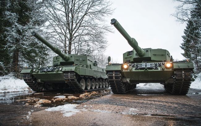 Первые два из 14 обещанных Leopard 2 от Дании и Нидерландов уже готовы для отправки в Украину.