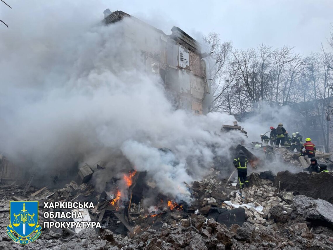 В Харькове в больнице умерла женщина, раненая в результате ракетного удара 23 января. Жертв теперь 11.