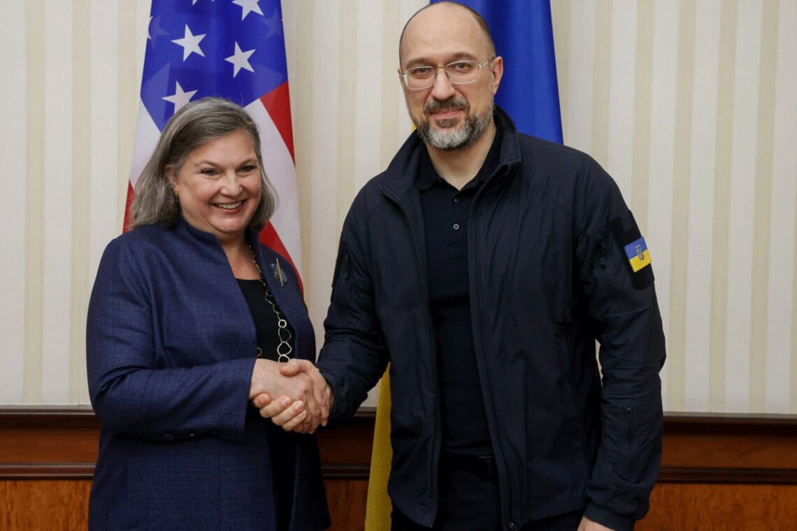 Премьер-министр Денис Шмыгаль встретился с помощником госсекретаря США Викторией Нуланд, чтобы обсудить реализацию антикоррупционной и корпоративной реформ.