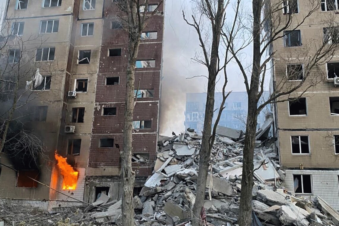 Всего за сутки россияне 13 раз обстреляли населённые пункты Донецкой области. С линии фронта эвакуированы 58 человек.