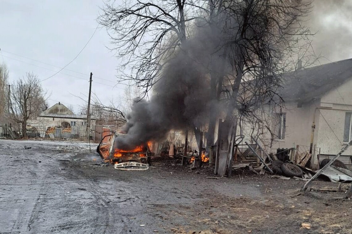 Сегодня днём российские войска совершили артиллерийский обстрел центральной части Волчанска.