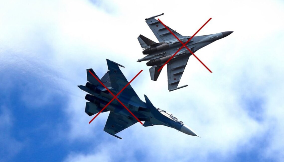 Россияне за пять дней потеряли пять истребителей-бомбардировщиков Су-34 и два истребителя Су-35. Суммарная стоимость самолётов составляет минимум 450 млн долларов.