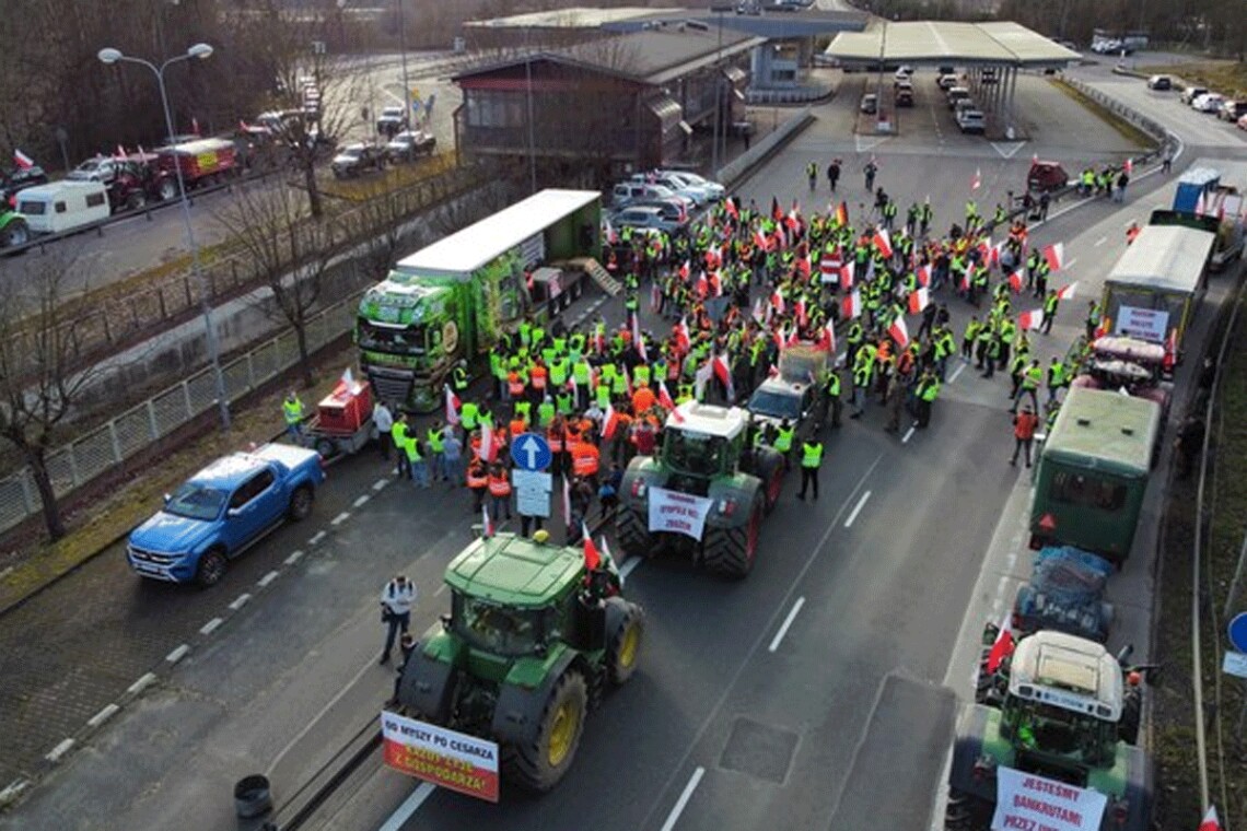 Польские протестующие планируют заблокировать движение на пограничном переходе Свенцко с Германией с воскресенья, 17 марта.