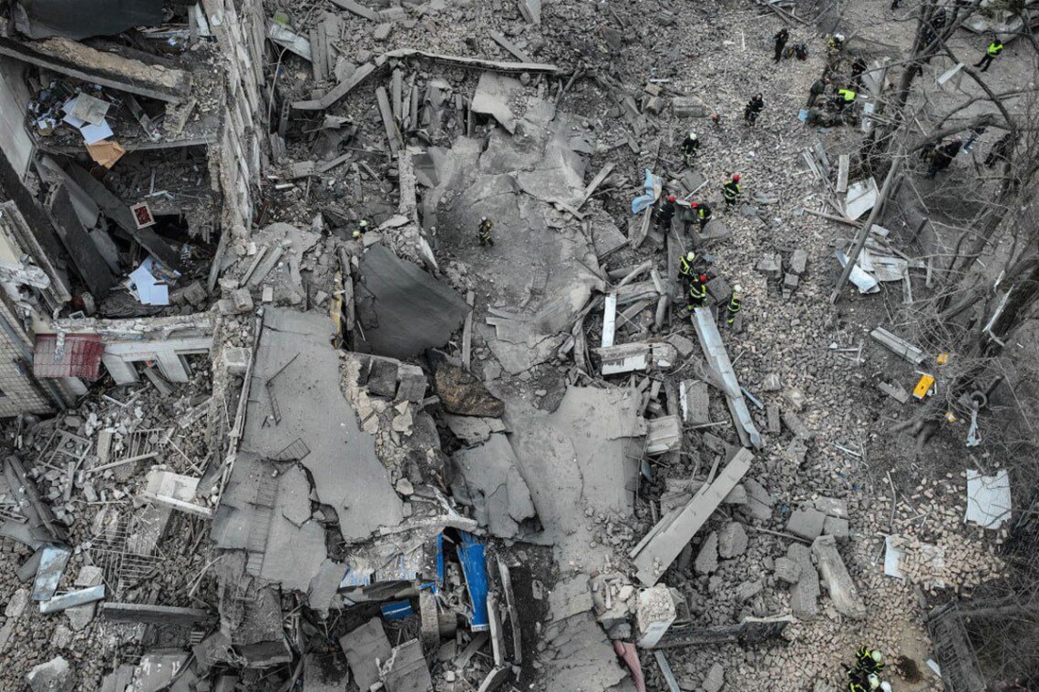 Ракеты, которыми били по Киеву сегодня, были нацелены на помещения, где находятся чиновники СБУ.