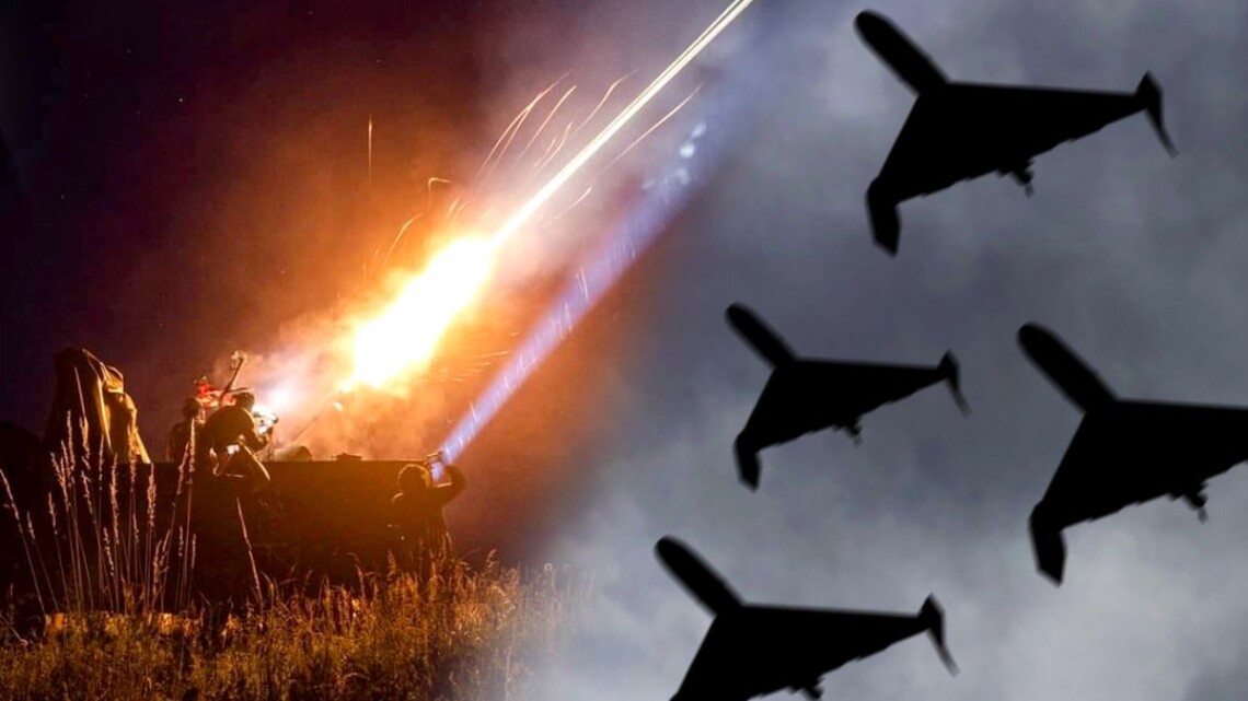 Силы ПВО ночью сбили 12 из 12 ударных беспилотников в Николаевской и Харьковской областях.