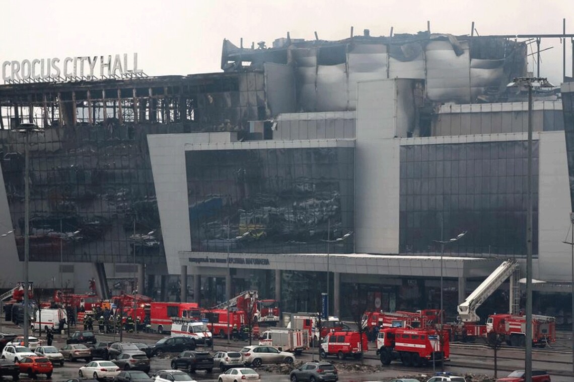 В россии продолжает расти количество жертв теракта в концертном зале подмосковного Крокуса 22 марта.