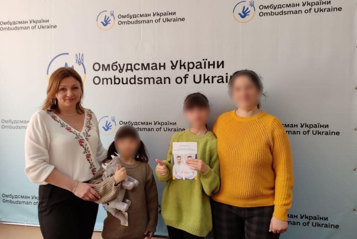 На подконтрольную Украине территорию удалось вернуть ещё семерых детей, которые проживали в оккупации, сообщил омбудсман Лубинец.