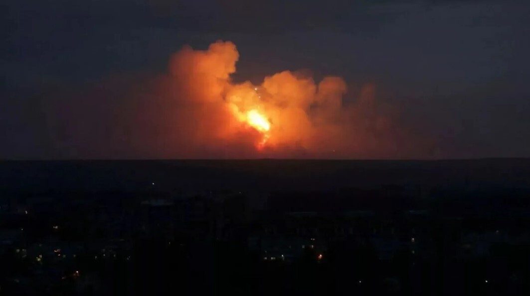 Ночью 10 мая в Харькове раздались взрывы, российские оккупанты в очередной раз атакуют город баллистикой.