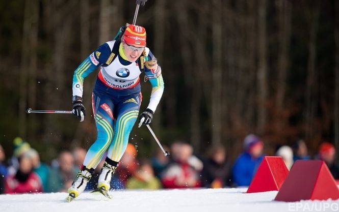 Украинская биатлонистка Юлия Джима завоевала бронзовую медаль в спринтерской гонке на первом этапе Кубка мира в шведском Эстерсунде