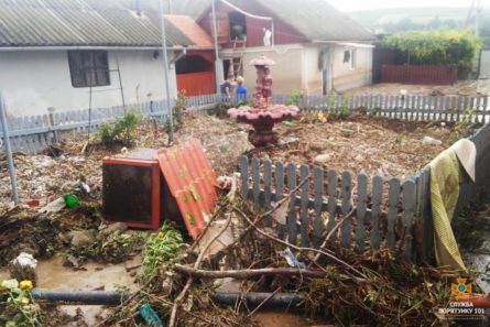 В результате осложнения погодных условий на территории Тернопольской области в селе Шибалин Бережанского района прошел ураган с грозой и градом.