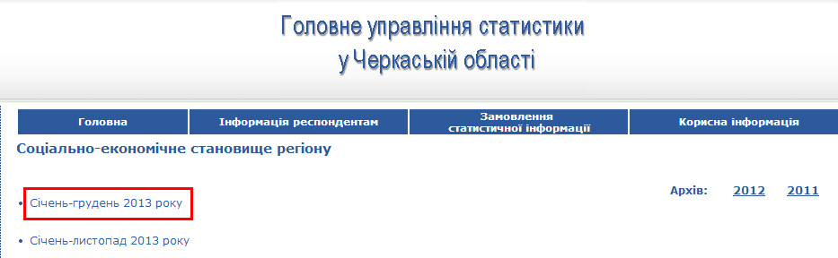 http://www.ck.ukrstat.gov.ua/?p=soc_ek_2013