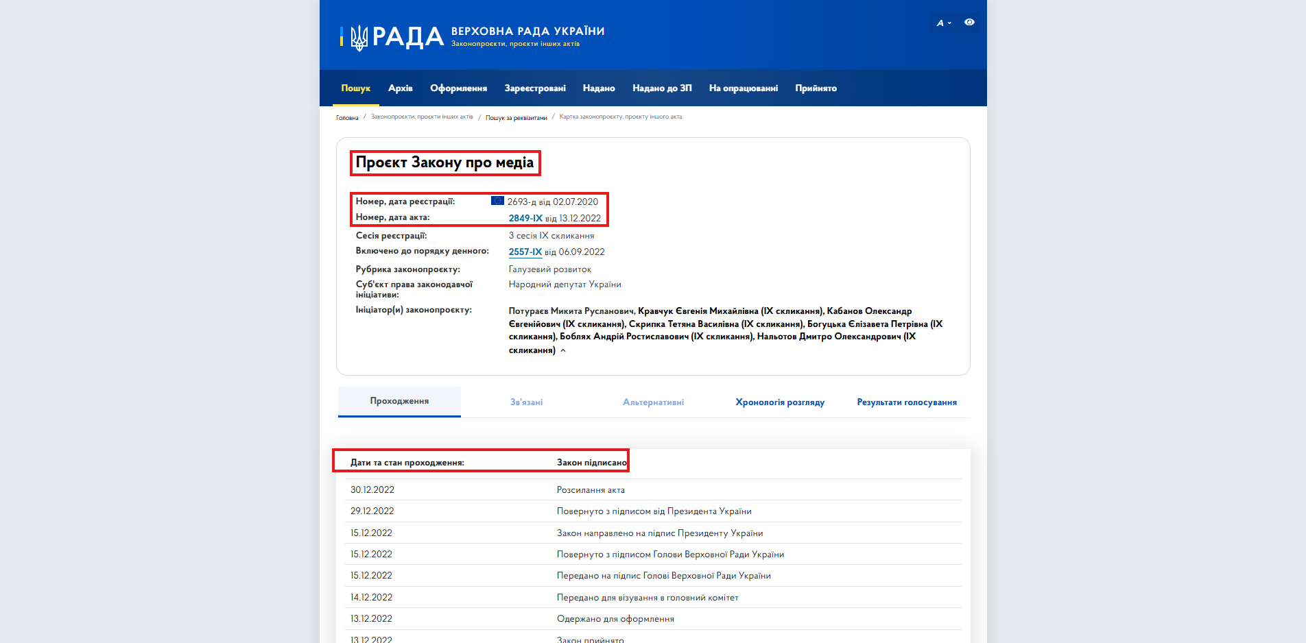 https://itd.rada.gov.ua/billinfo/Bills/CardByRn?regNum=2693-%D0%B4&conv=9
