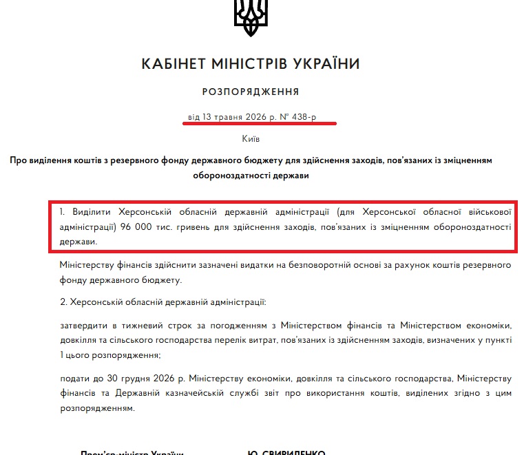 https://www.kmu.gov.ua/npas/pro-vydilennia-koshtiv-z-rezervnoho-fondu-derzhavnoho-biudzhetu-dlia-zdiisnennia-zakhodiv-s438130526
