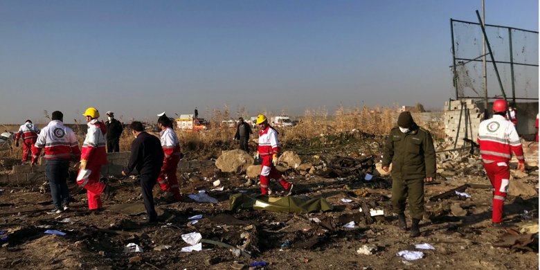 Иранское управление гражданской авиации заявило, что 147 пассажиров на борту самолета Boeing 737-800 авиакомпании МАУ, упавшего возле Тегерана, были иранцами, а 32 пассажира – иностранцами.