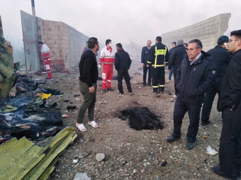 Український літак авіакомпанії МАУ впав 8 січня в Ірані. На борту літака було 167 пасажирів і 9 членів екіпажу. Усі загинули.