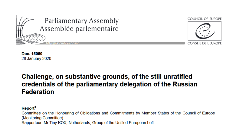 Після повернення до складу Парламентської асамблеї Ради Європи Росія виконала низку рекомендацій, підтвердив моніторинговий комітет організації.
