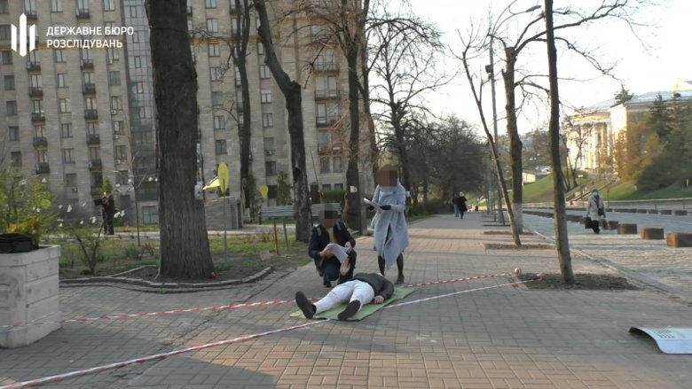 ГБР провело в Киеве три следственных эксперимента в рамках расследования так называемых дел Майдана.