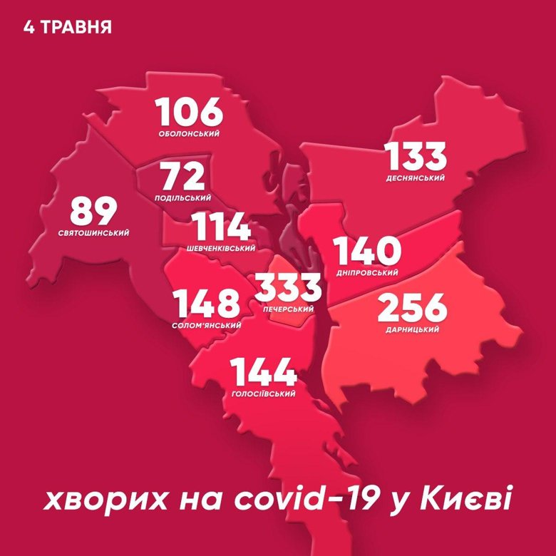 Коронавирус в Киеве за сутки выявили у 24 человек, также зафиксирован один летальный случай.