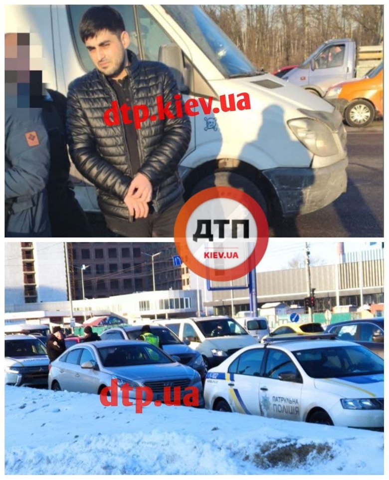 В пятницу, 19 февраля, в центре Киева водитель ударил пешехода в ходе внезапно возникшей ссоры - потерпевший умер на месте, а водителя уже задержали.