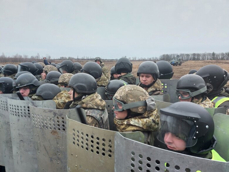 У п'ятницю, 3 грудня, на Рівненщині на кордоні з Білоруссю відбулися навчання в рамках спецоперації «Полісся».