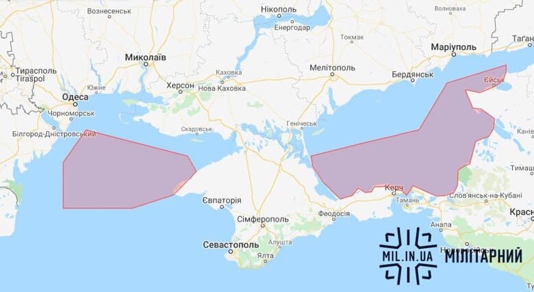 За інформацією ЗМІ, оголошені маневри, якими Росія перекриває Україні Чорне та Азовські моря, мають відбутися з 13 по 19 лютого.