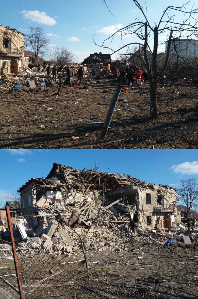 Російські окупаційні війська здійснили обстріл житлових будинку у Вишгородському районі Київської області, через що загинула дитина.