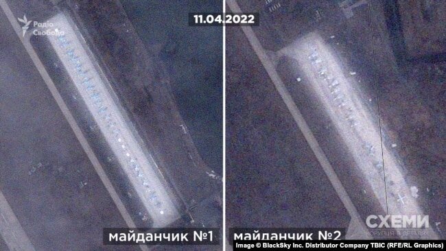 Порівняно з березнем росія вдвічі збільшила кількість бомбардувальників на аеродромі в Липецьку. Саме його росія використовує, щоб атакувати українські міста у східному напрямку.
