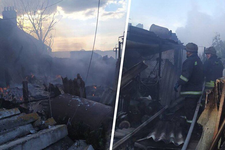 Российские военные  обстреляли Киевский и Слободской районы Харькова из РСЗО. Снаряд попал в частный дом.