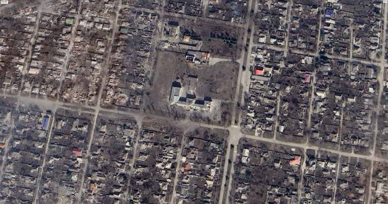 Google розсекретив порцію супутникових знімків України за минулий рік – на них, зокрема, Маріуполь та Київська область.