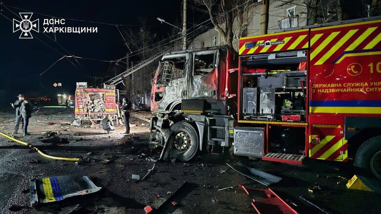 У Харкові на даний момент відомо про 4 загиблих і 12 постраждалих внаслідок нічної атаки дронів.