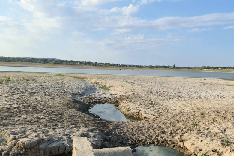 Во временно оккупированном Крыму усугубляется проблема вододефицита. Осталось почти без воды Тайганское водохранилище.