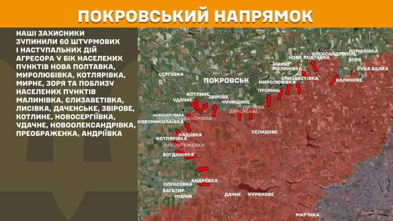 За сутки на фронте было зафиксировано 161 боевое столкновение, больше всего – на Покровском направлении.