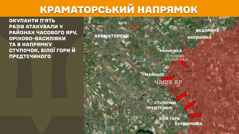 За сутки на фронте произошло 170 боевых столкновений. Больше всего атак снова фиксируют на Покровском направлении.
