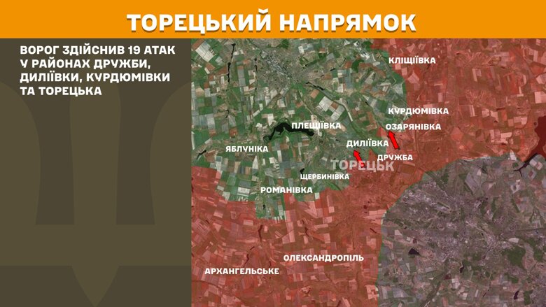 За сутки на фронте произошло 216 боевых столкновений. Больше всего атак было на Покровском направлении.
