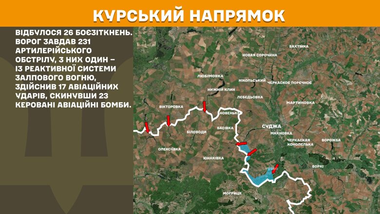 За сутки на фронте произошло 178 боевых столкновений. Больше всего атак ВСУ отбили на Покровском направлении.