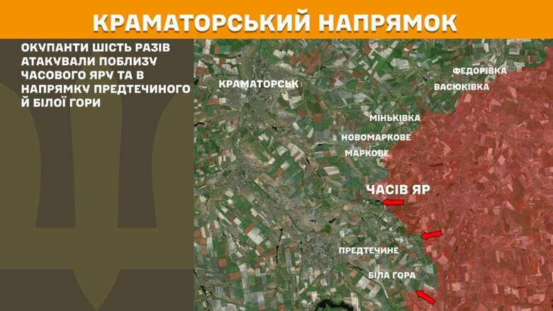 За минувшие сутки, 22 июня, на фронте произошло 142 боевых столкновения. Больше всего атак было на Покровском направлении.