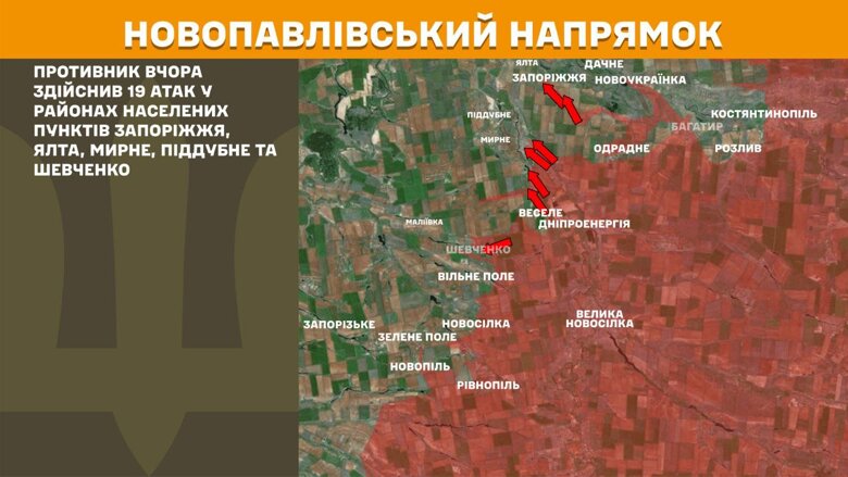За минувшие сутки, 1 июля, на фронте произошло 185 боевых столкновений. Активнее всего враг атакует на Покровском направлении.