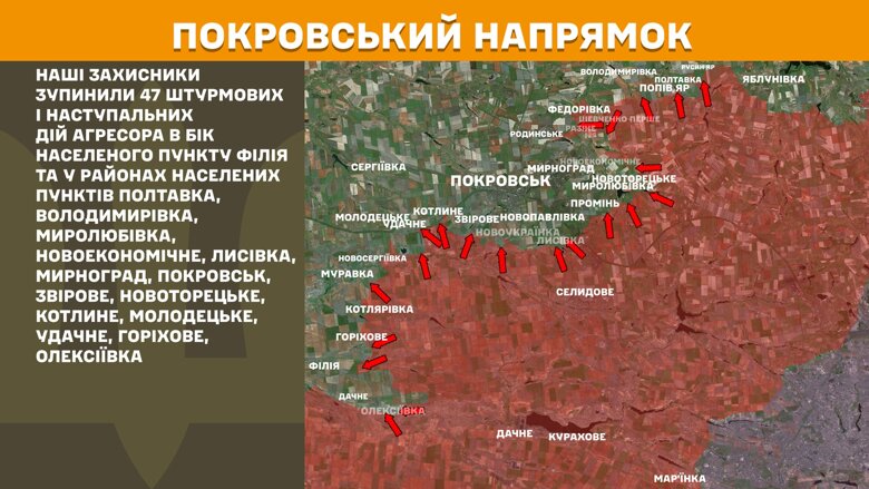 За прошедшие сутки, 18 июля, на фронте произошло 177 боевых столкновений. Больше всего атак было на Покровском направлении.