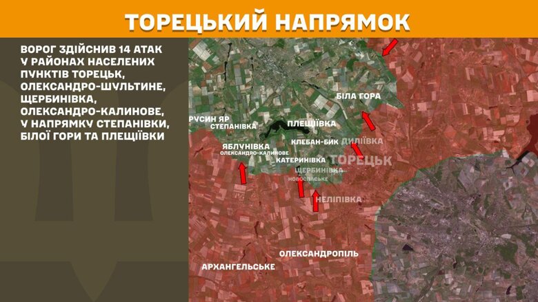 За минувшие сутки, 30 июля, на фронте зафиксировали 193 боеприкосновения. Больше всего атак россиян произошло на Покровском направлении.