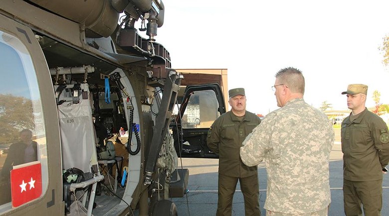 Руководство Национальной гвардии Украины отправилось в Калифорнии для обмена опытом с американскими коллегами.