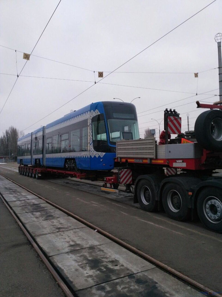 В следующем месяце в Киев будут доставлены еще шесть трамваев польского производителя PESA, которые будут задействованы на борщаговском направления.