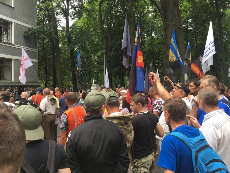 Волонтер Леся Литвинова рассказала о митингах против медреформы, которые проходили под зданиями Минздрава и парламента.