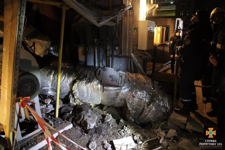 Поліція відкрила кримінальне провадження за фактом вибуху, який стався у виробничих приміщеннях на одному з підприємств Тернополя.